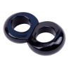 Get Lock Ballstretcher souple Duo Cock Noir